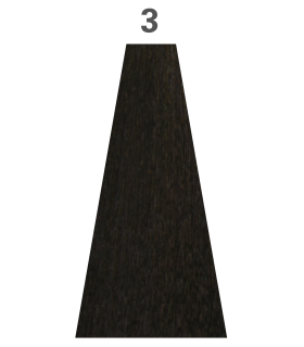 3 Castaño Oscuro Frío