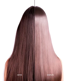 Before & After results of using Cell Innove on hair