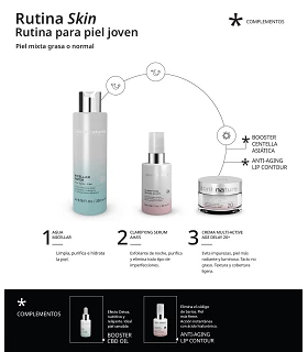 Rutina diaria para piel joven