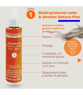 Características del protector solar Nature-Plex Nº1