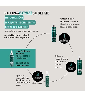 Rutina Pack Sublime repara, hidrata y nutre con ácido hialurónico