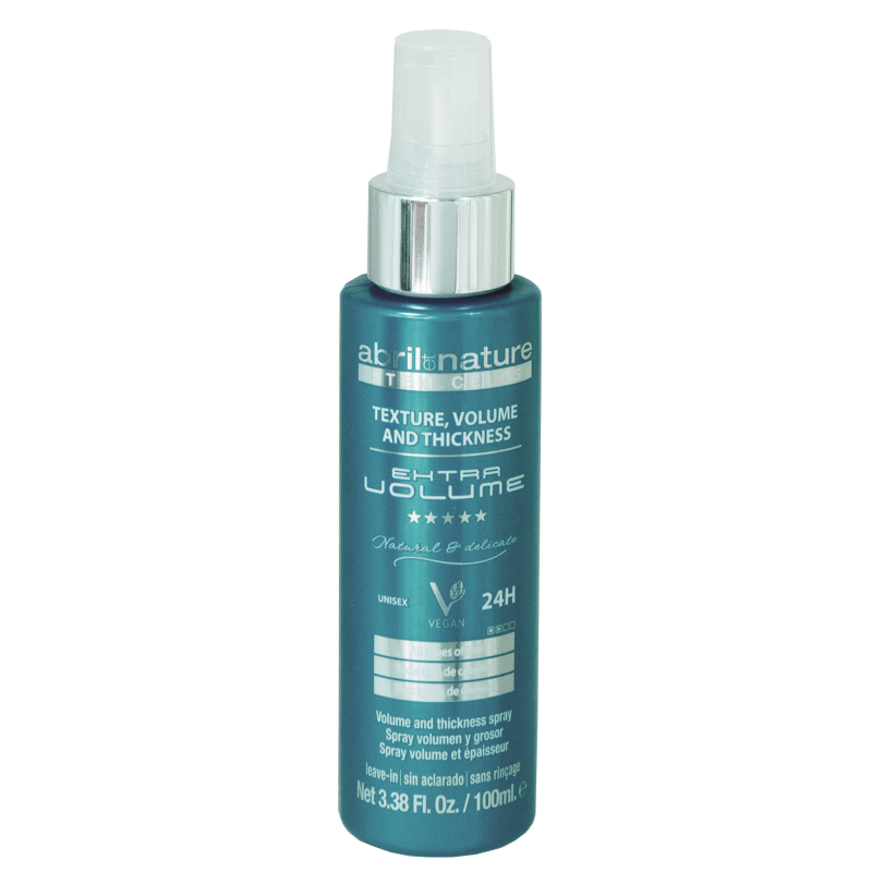Spray para dar textura, volumen y brillo al cabello fino