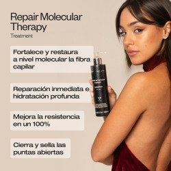 Champú reparador Molecular Therapy hidrata y fortalece la fibra capilar