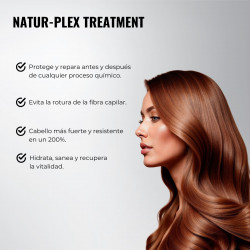 Pack Nature-Plex, restoring and protecting dyed and/or damaged hair