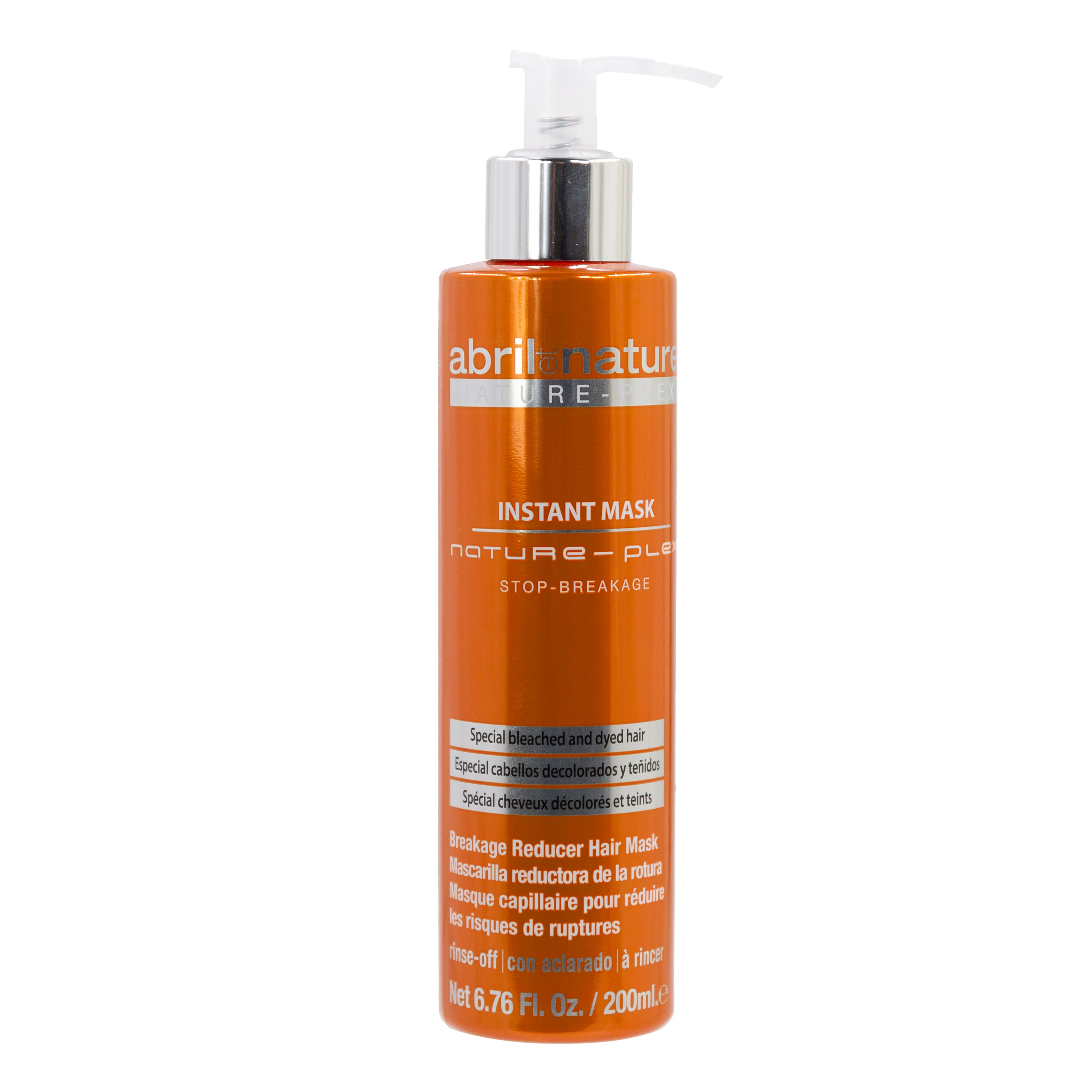 Mask Nature-Plex to repair damaged dyed hair - abril et nature