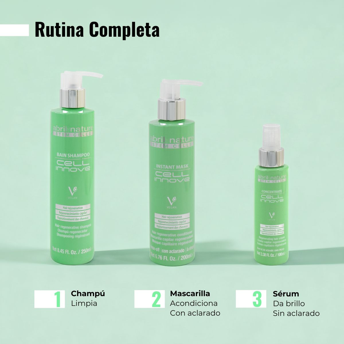 Hair mask with stem cells Cell Innove - abril et nature